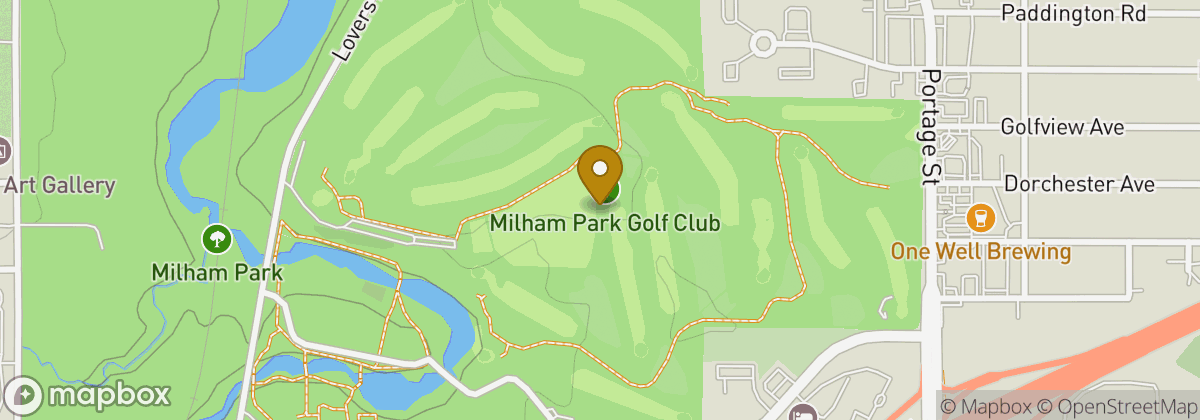 Map location: Milham Park Golf Club