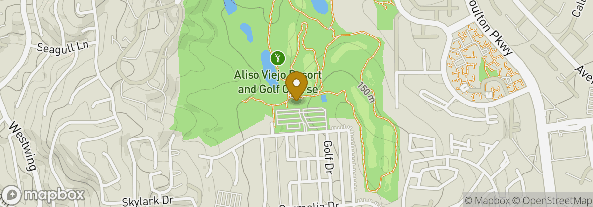 Map location: Aliso Viejo Country Club