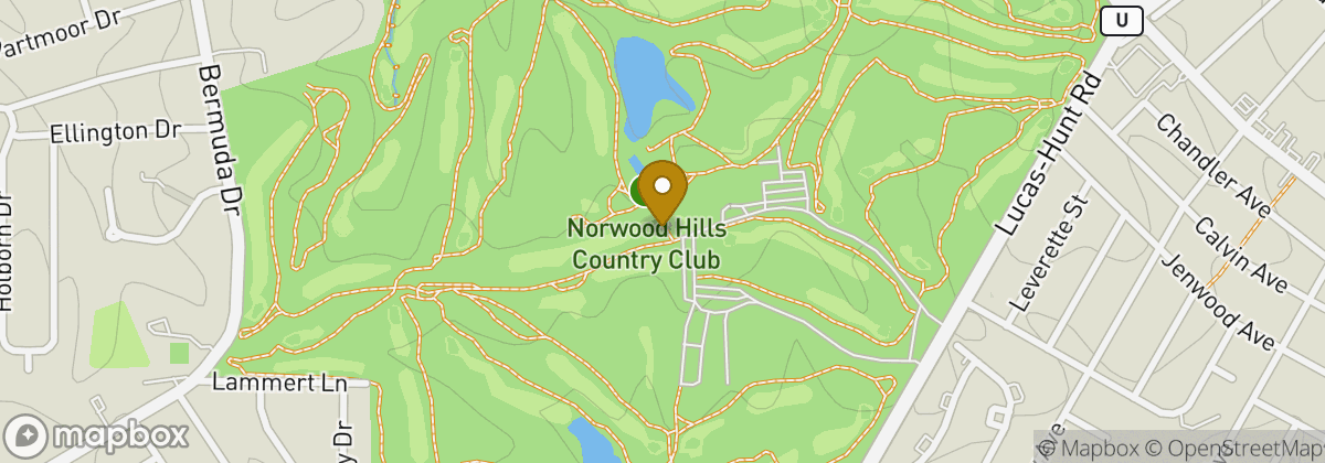 Map location: Norwood Hills Country Club