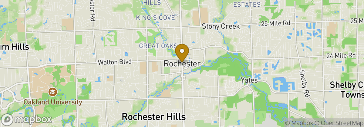 Map location: Rochester