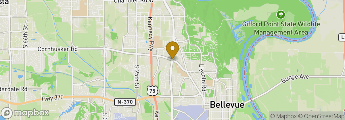Map location: Bellevue