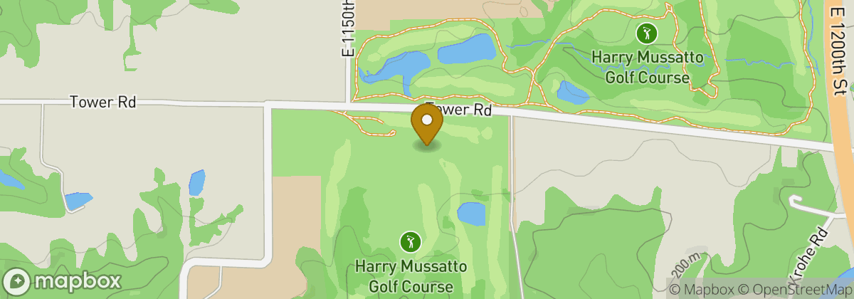 Map location: Harry Mussatto Golf Course