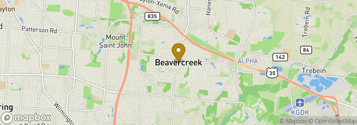 Map location: Beavercreek