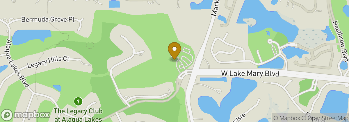 Map location: The Legacy Club