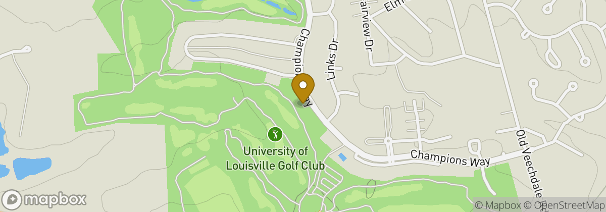 Map location: University of Louisville Golf Club