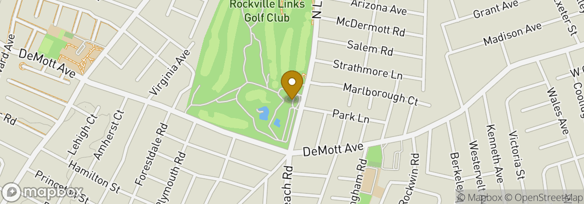 Map location: Rockville Links Club