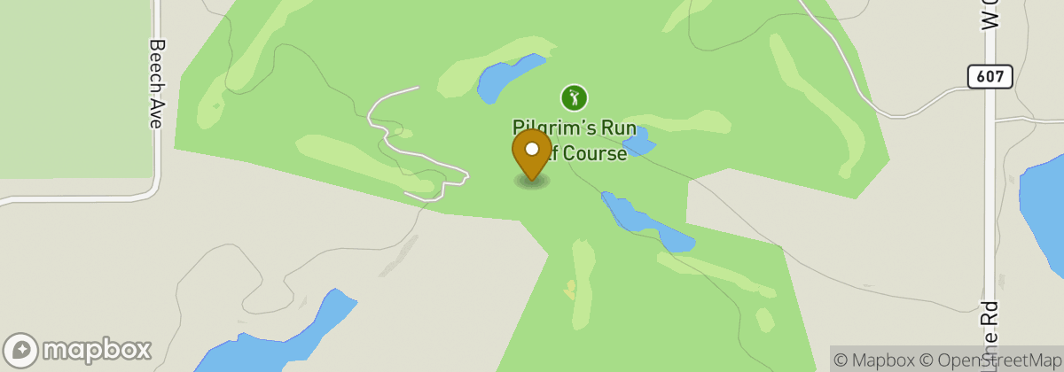 Map location: Pilgrim's Run Golf Club