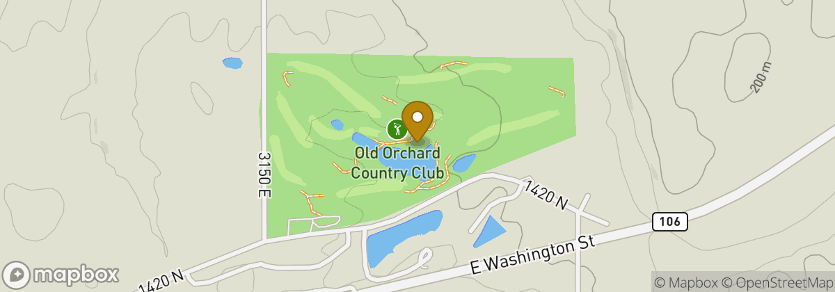 Map location: Old Orchard Country Club