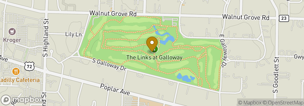Map location: Links at Galloway Golf Course