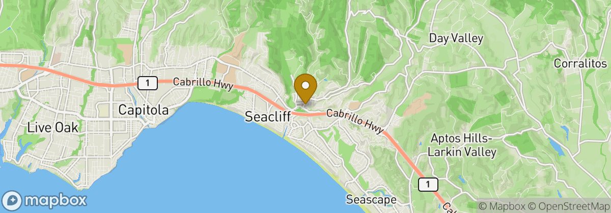 Map location: Aptos