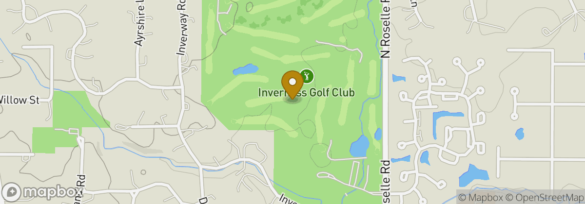 Map location: Inverness Golf Club