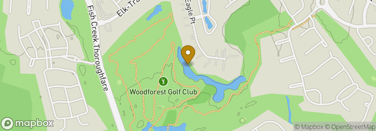 Map location: Woodforest Golf Club