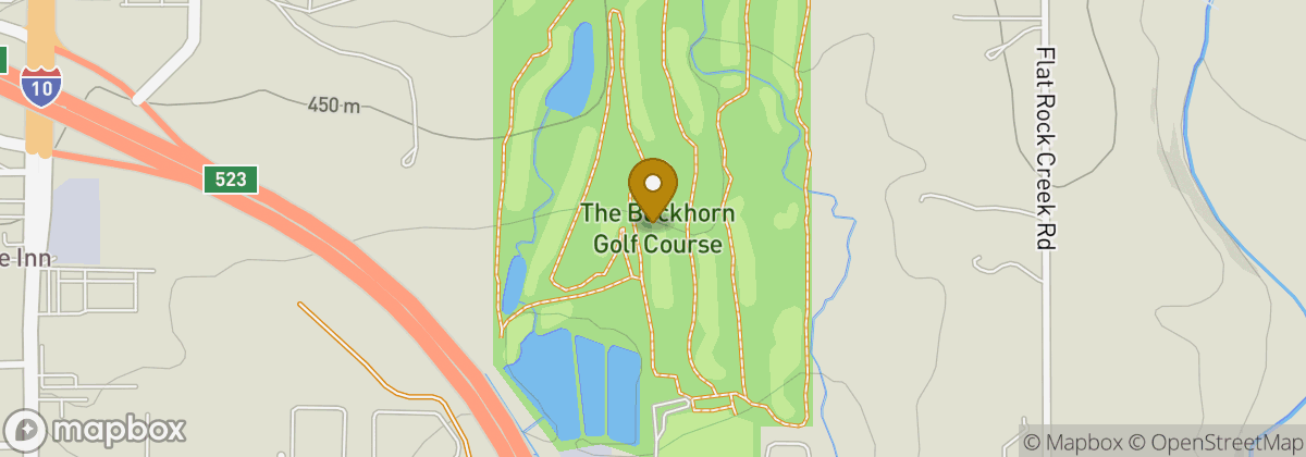 Map location: The Buckhorn Golf Course