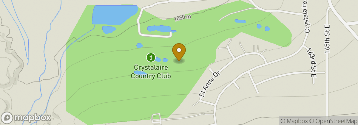 Map location: Crystalaire Country Club