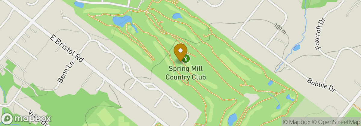 Map location: Spring Mill Country Club