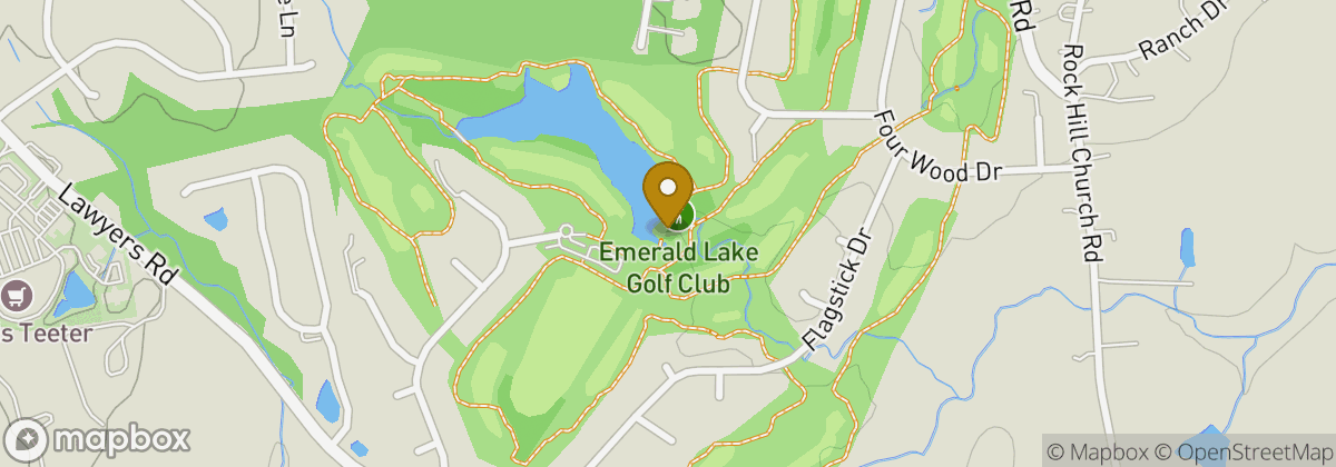 Map location: Emerald Lake Golf Club
