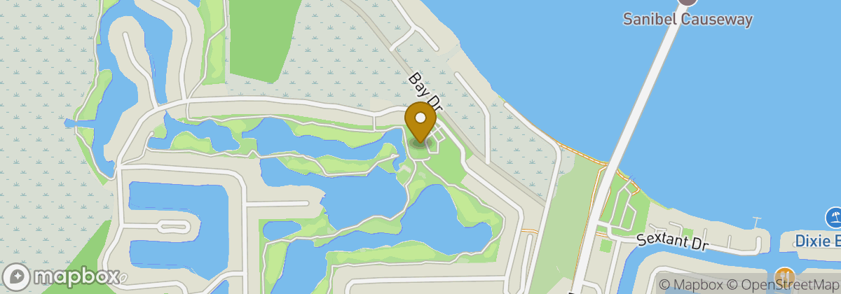 Map location: The Dunes Golf & Tennis Club