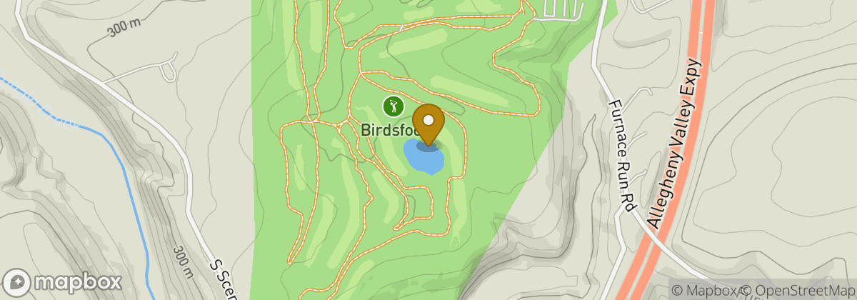 Map location: Birdsfoot Golf Course