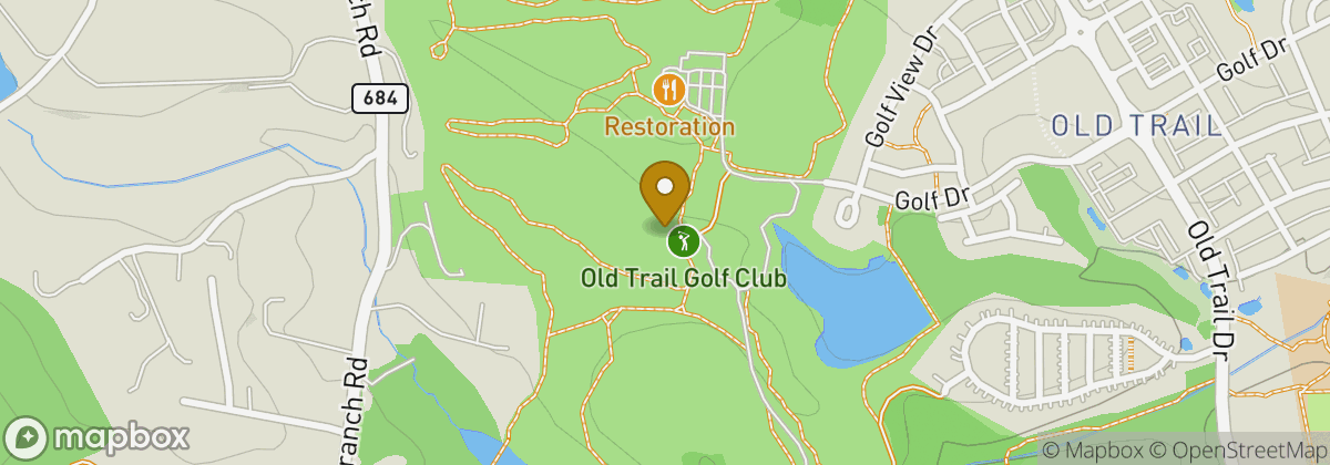 Map location: Old Trail Golf Club