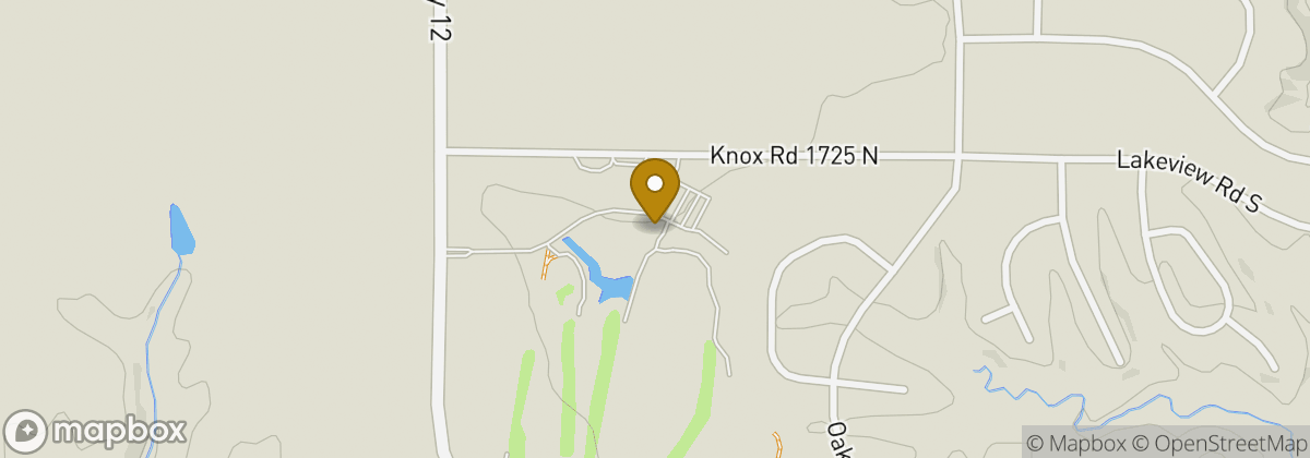 Map location: Oak Run Public Golf Course