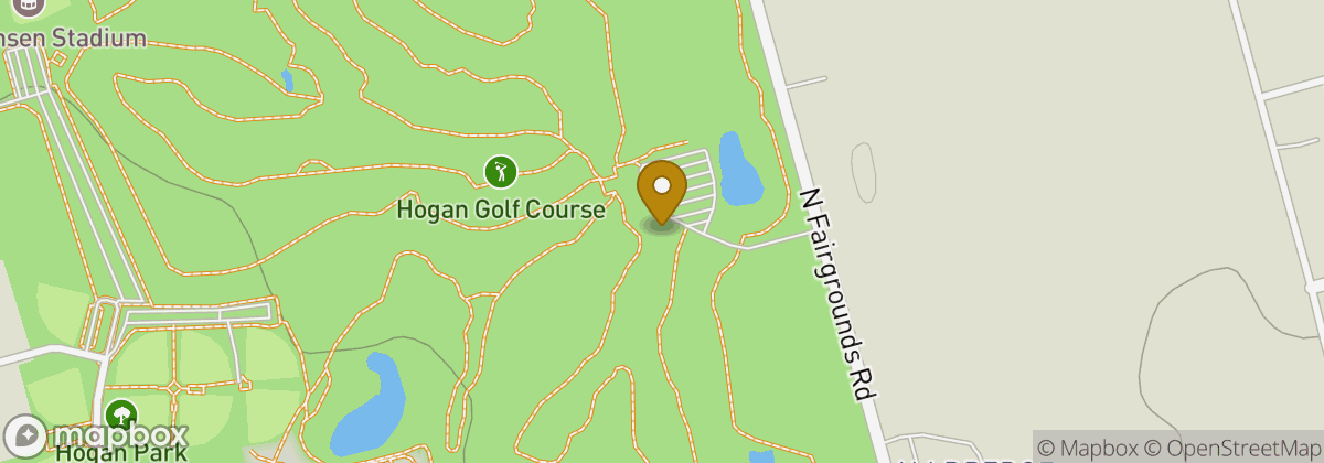 Map location: Hogan Park Golf Course