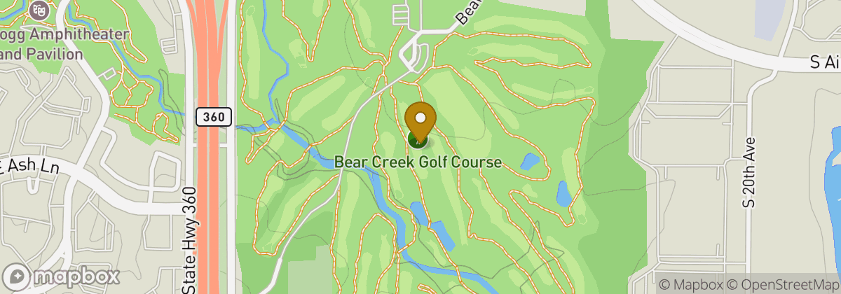 Map location: Bear Creek Golf Club