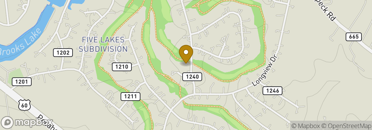 Map location: The Brookwoods Golf Club