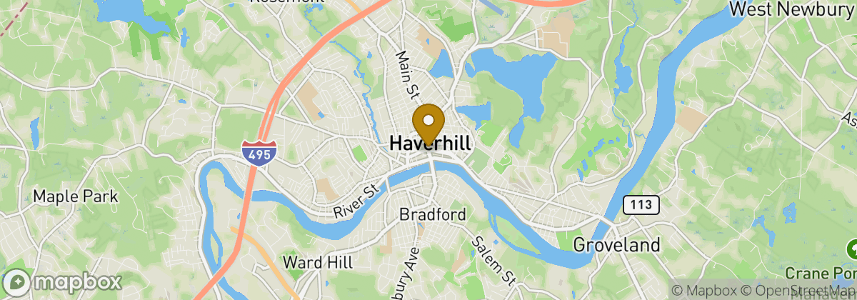 Map location: Haverhill