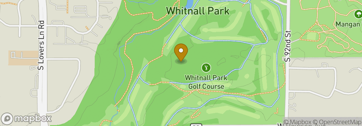 Map location: Whitnall Park Golf Course