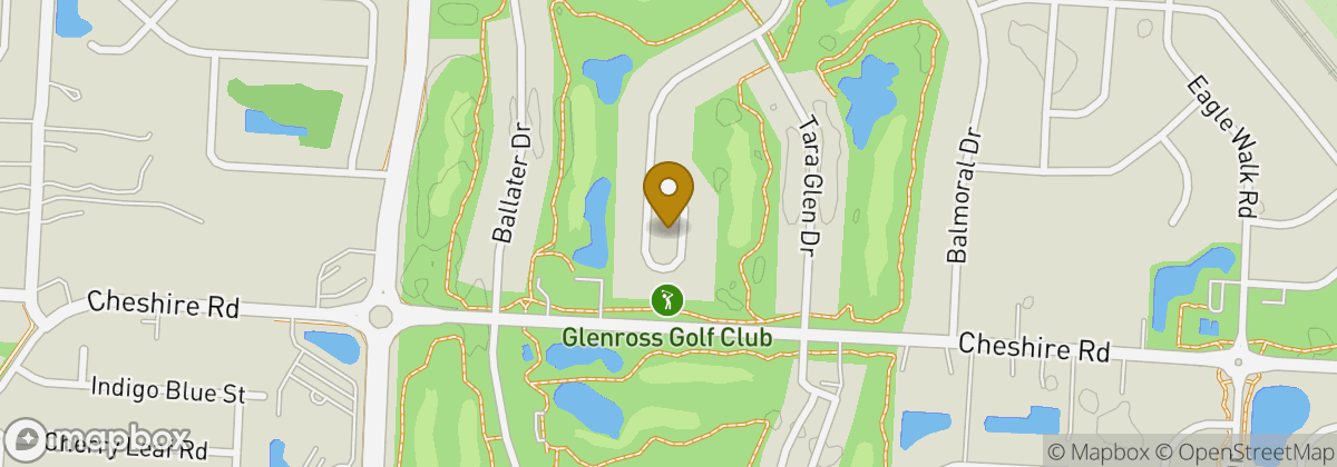 Map location: Glenross Golf Club