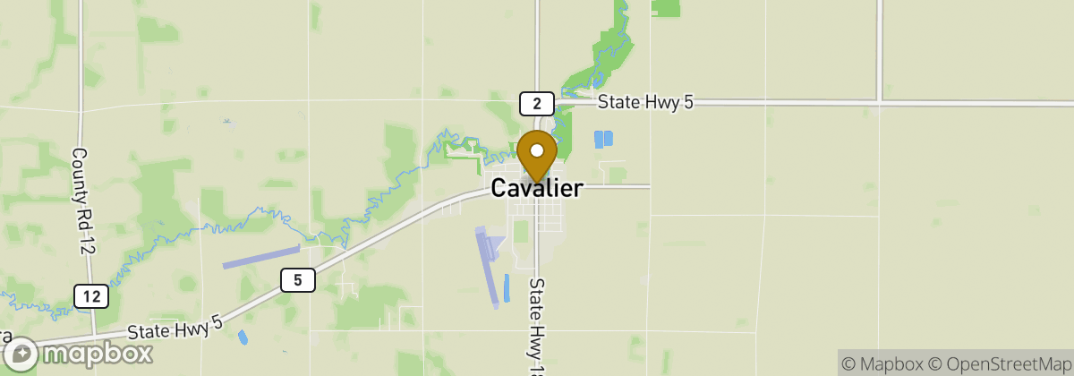 Map location: Cavalier