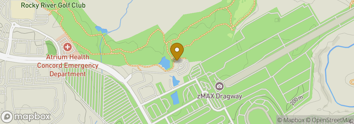Map location: Rocky River Golf Club At Concord