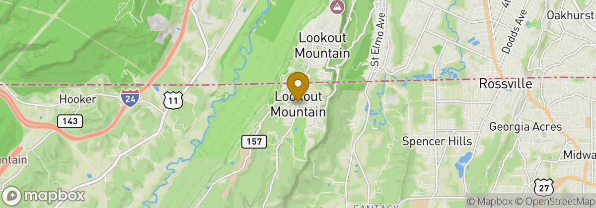 Map location: Lookout Mountain Club- Golf Clubhouse