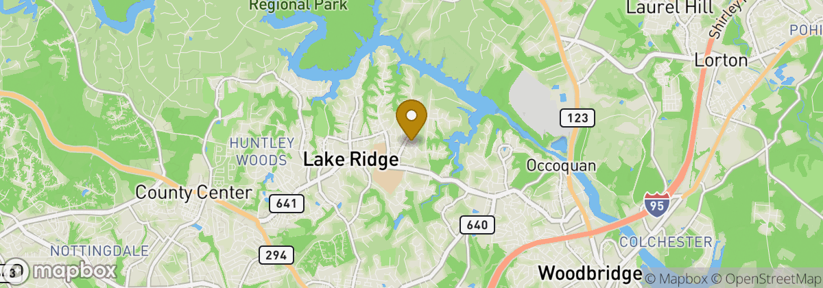 Map location: Lake Ridge