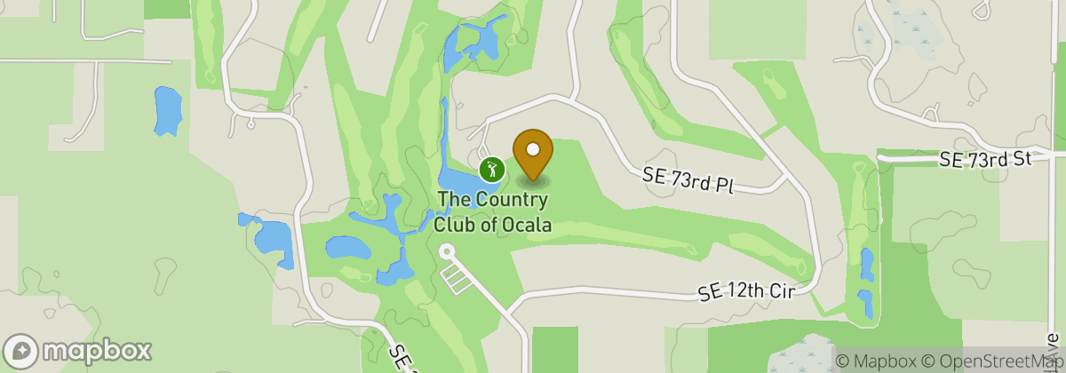 Map location: The Country Club of Ocala