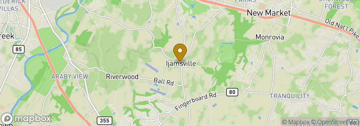 Map location: Ijamsville