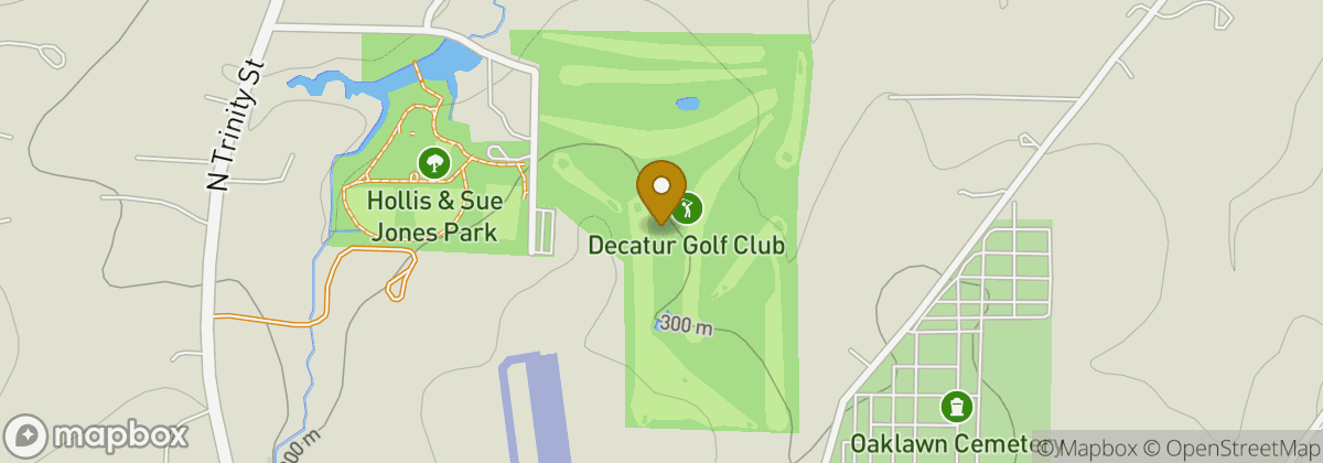 Map location: Decatur Golf Club