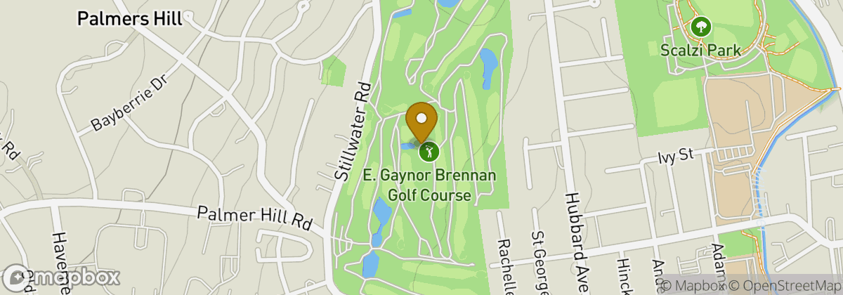 Map location: E. Gaynor Brennan Golf Course