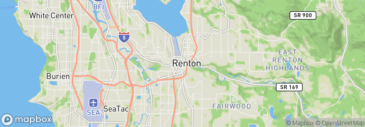Map: Renton, WA