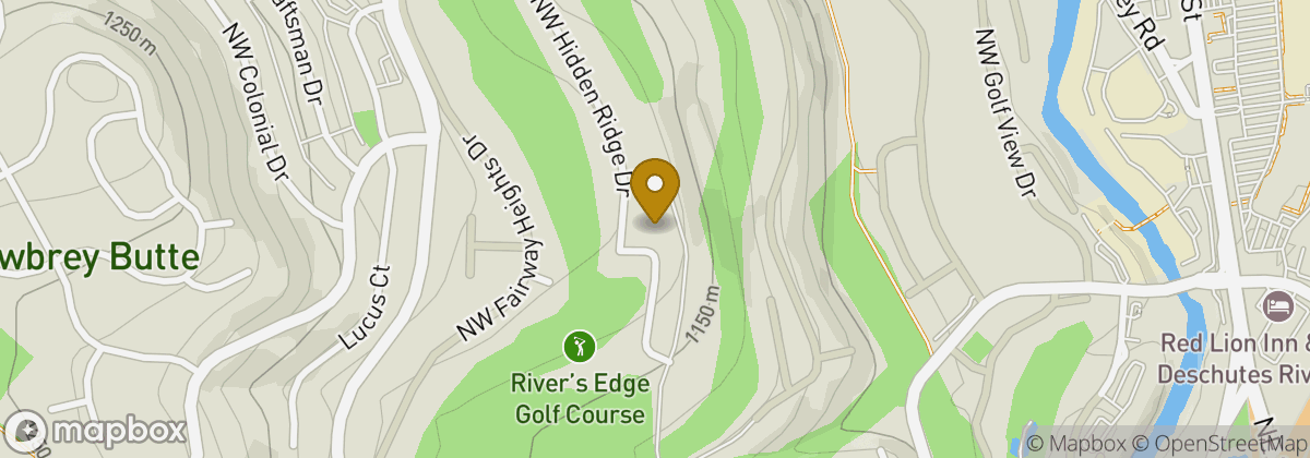 Map location: River's Edge Golf Course