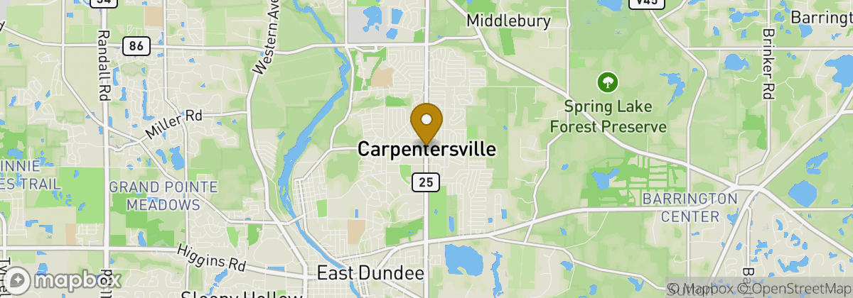 Map location: Carpentersville