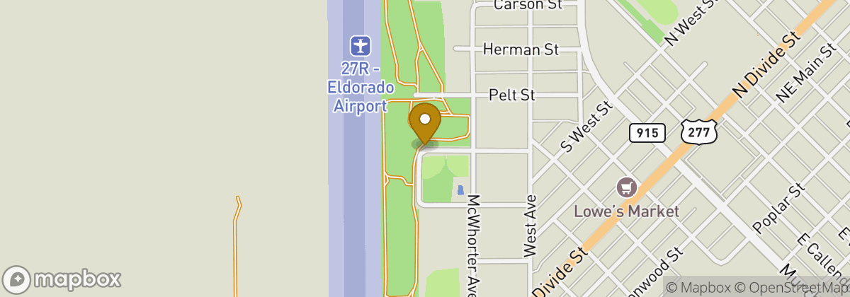 Map location: Eldorado Golf Course
