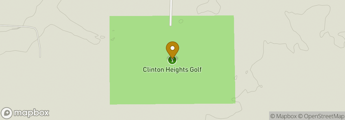 Map location: Clinton Heights Golf Course