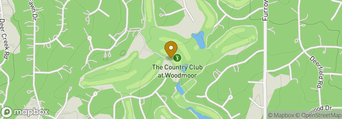 Map location: Country Club at Woodmoor