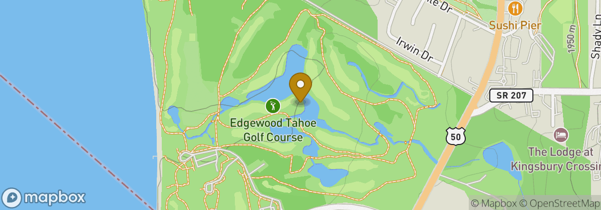 Map location: Edgewood Tahoe Golf Course