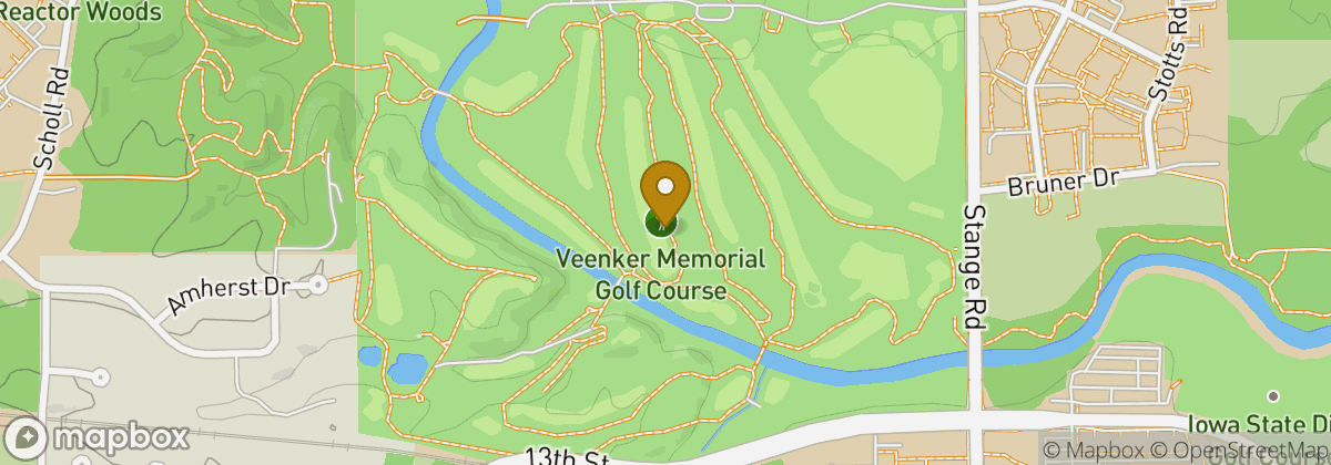 Map location: Veenker Memorial Golf Course