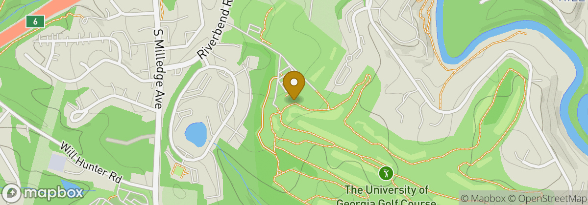 Map location: University Golf Course