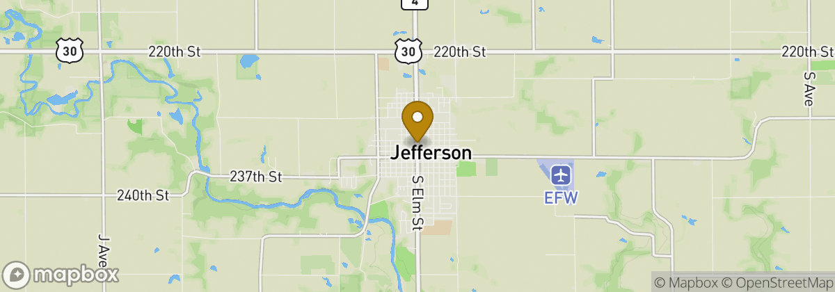 Map location: Jefferson