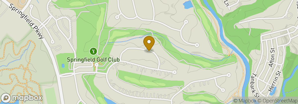 Map location: Springfield Golf Club
