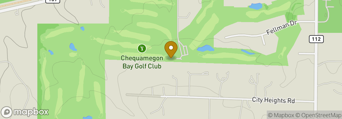 Map location: Chequamegon Bay Golf Club